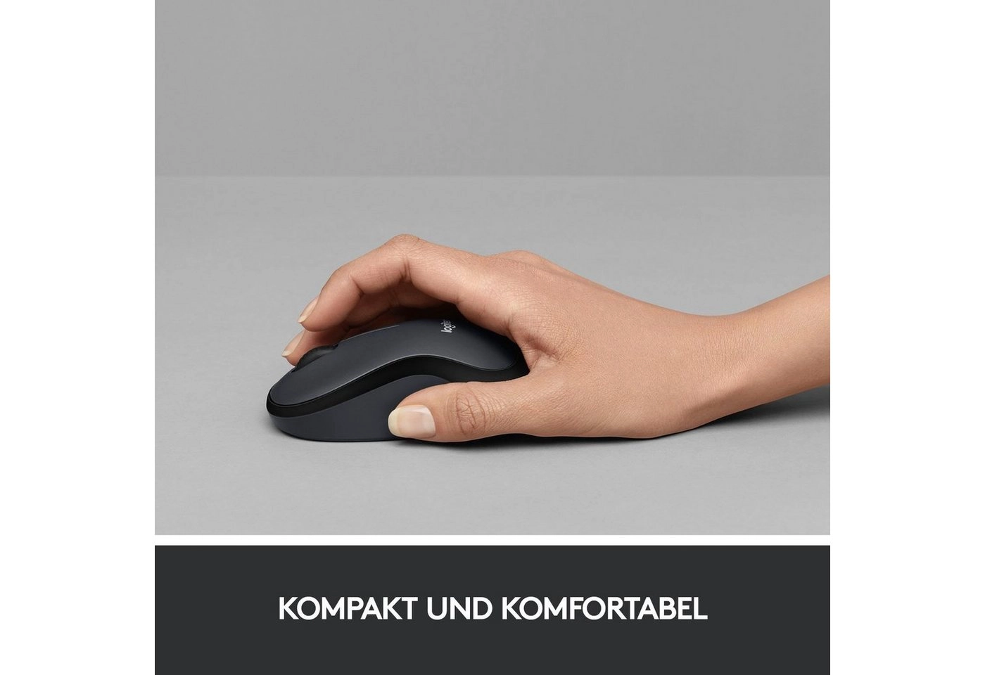 Logitech M220 Silent|Maus|reduzierte Klickgeräusche|Komfortables Design