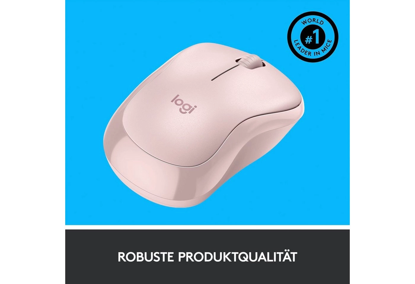 Logitech M220 Silent|Maus|reduzierte Klickgeräusche|Komfortables Design