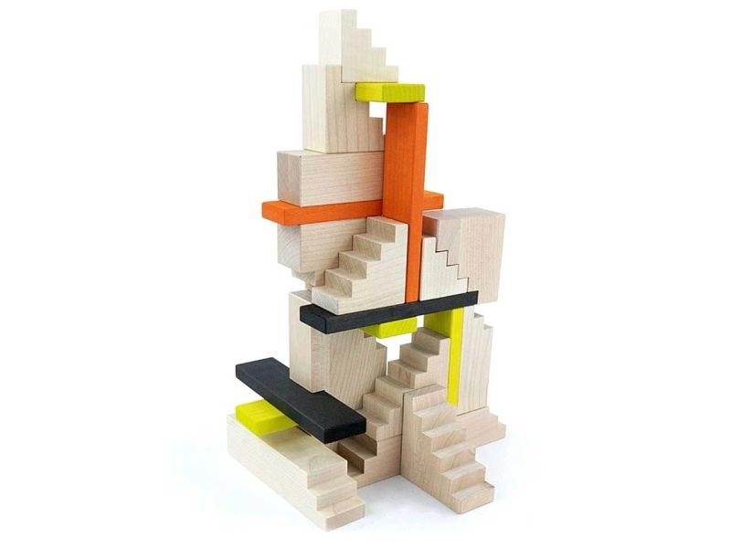 BAJO »Brain Breaker Blocks« Treppenbausteine, 21-tlg.