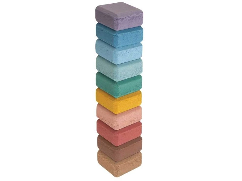 Korko Stapelspiel Nature's Rainbow,10-teilig
