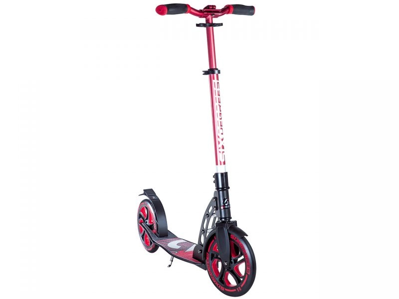 GLOBBER Six Degrees Aluminium Scooter, rot, 230 mm