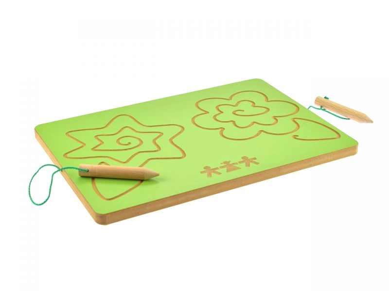 Grafomotorische-Tafel Blumen