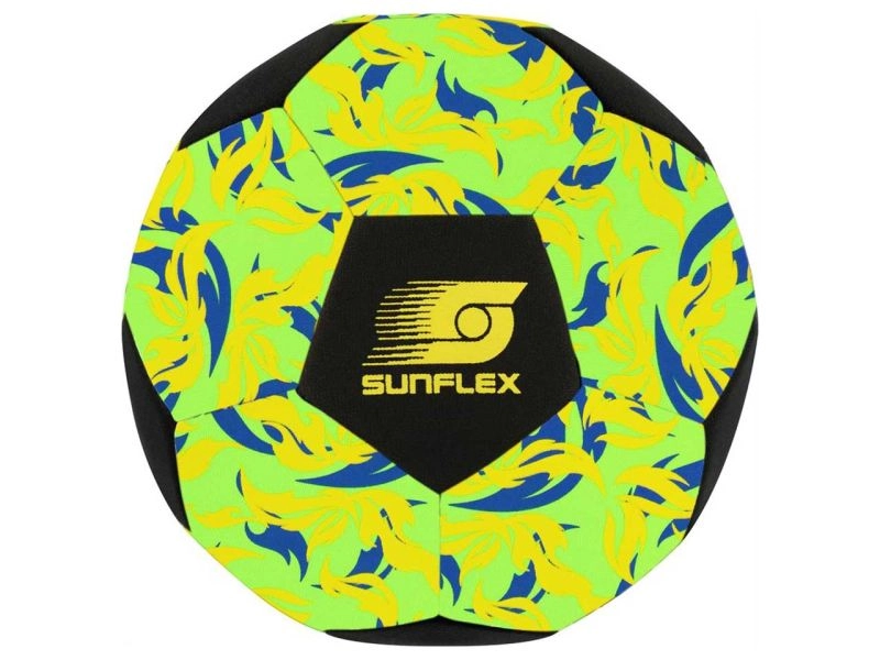 Sunflex Neopren-Fußball »Flames Firegreen«, glow