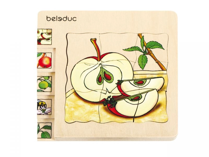 beleduc Lagenpuzzle »Apfel«