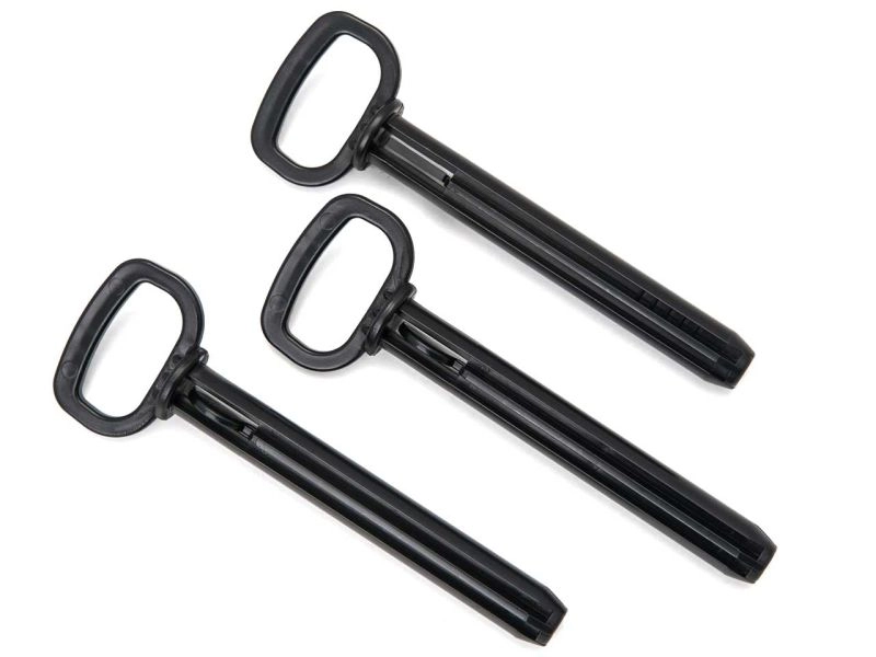 rolly toys Kupplungsbolzen, schwarz, 3 Stück