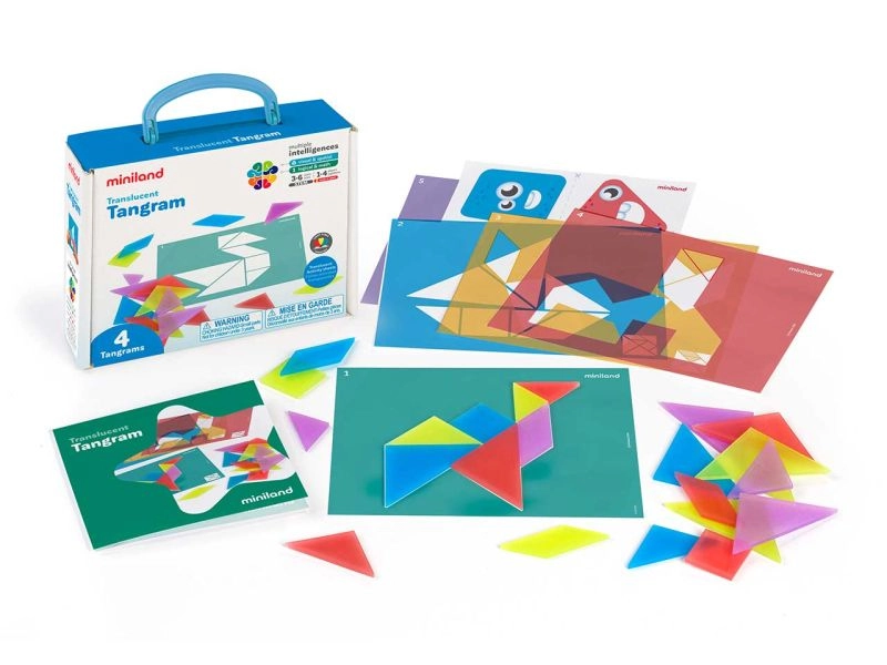 miniland »Translucent Tangram« Legespiel