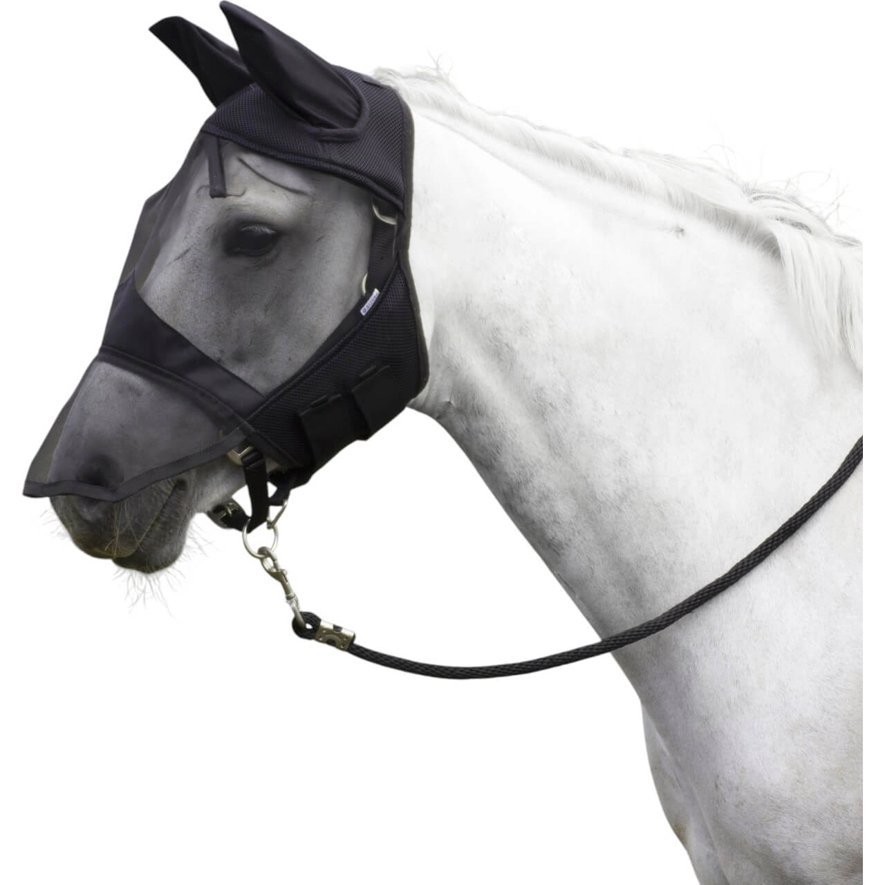Fliegenmaske Fly Cover Pro Fliegenschutz Schwarz / Shetty