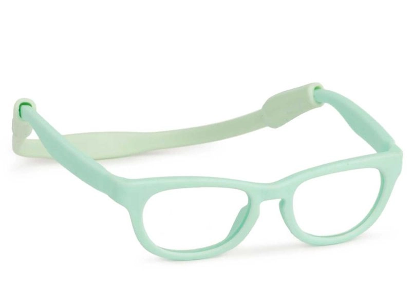 miniland Brille für Puppen, türkis
