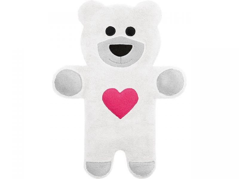 Leschi Wärmekissen »Der Bär Teddy«, Schnee mit Herz