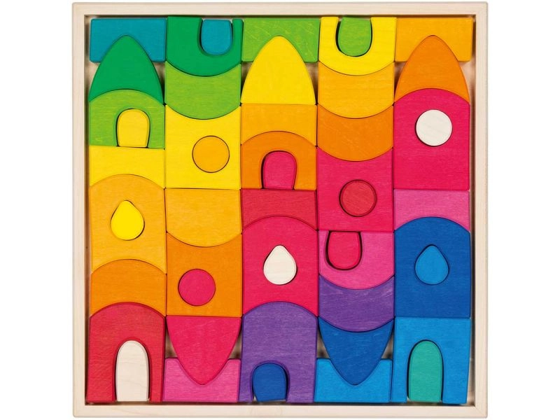 goki evolution Stadtpuzzle »Morgana«, aus Holz, 50 Teile