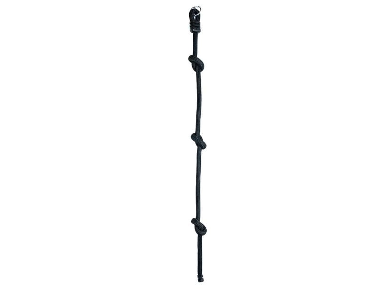 DICE Kletter-Knotenseil, 260 cm, schwarz
