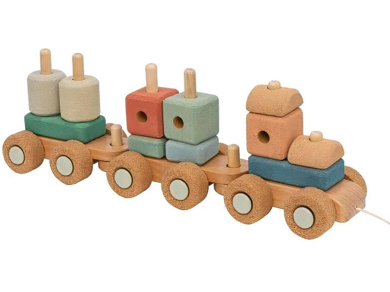 Korko Kork-Eisenbahn Chugtastic Adventures, 14-teilig