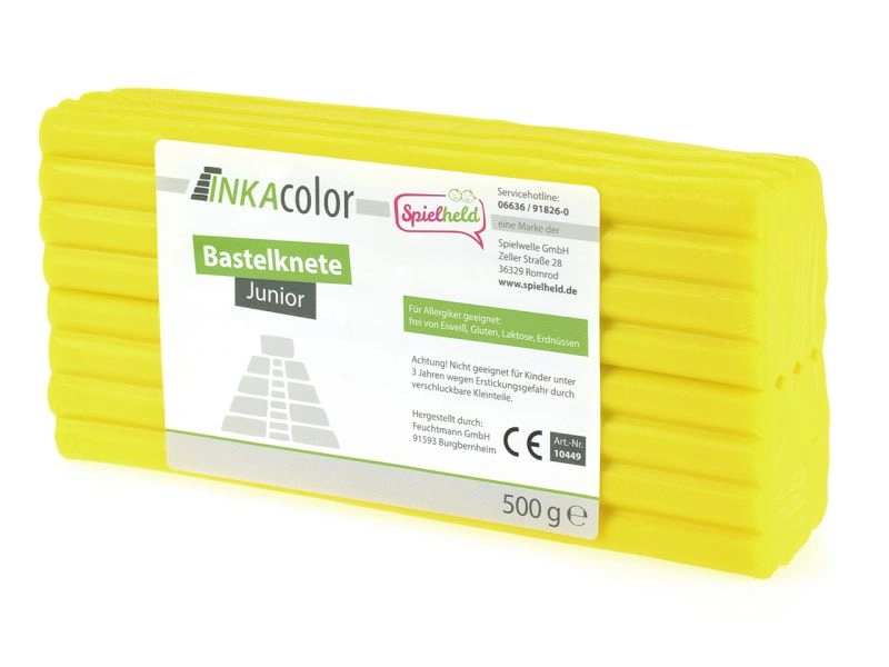 INKAcolor Bastelknete Junior, 500 g, Farbe wählbar