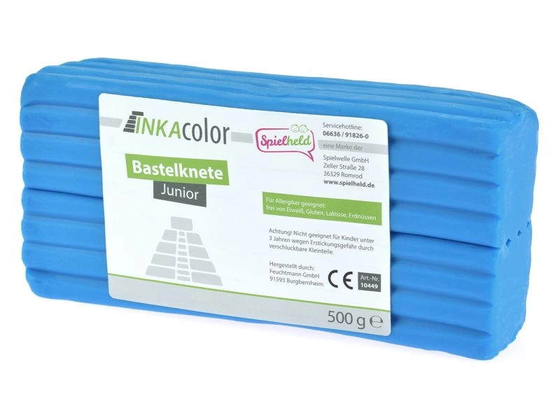INKAcolor Bastelknete Junior, 500 g, Farbe wählbar