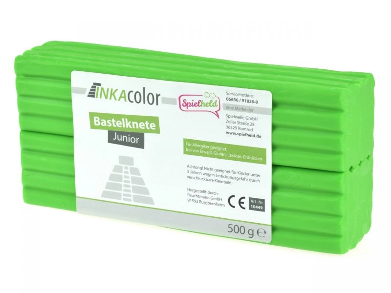 INKAcolor Bastelknete Junior, 500 g, Farbe wählbar