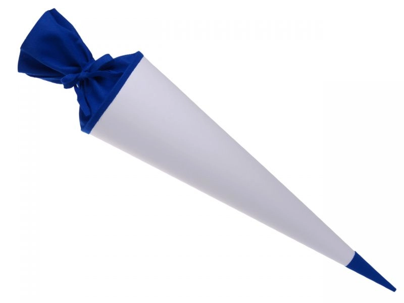 goldbuch Schultüten-Rohling Karton, weiß, 70 cm, Farbe wählbar