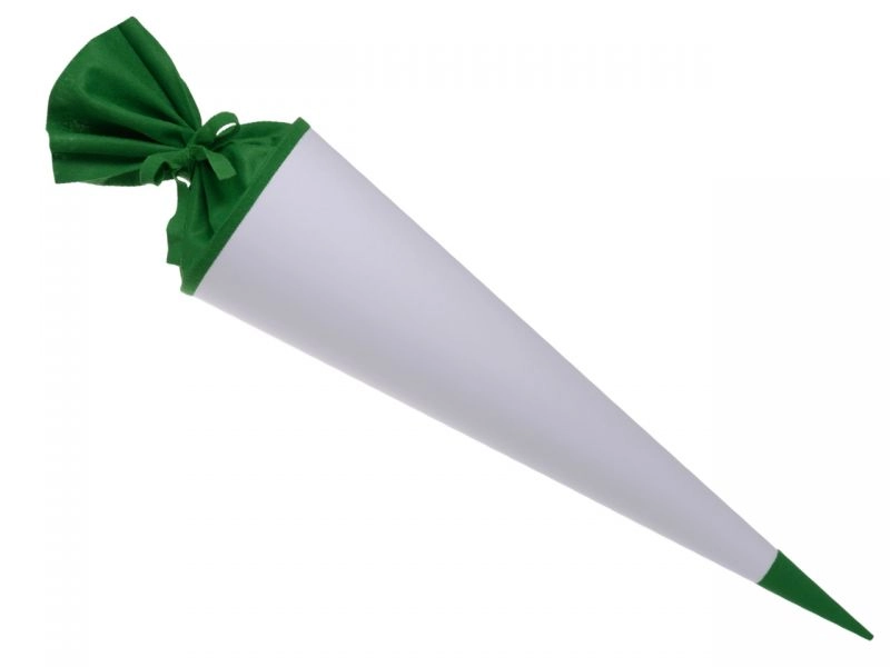 goldbuch Schultüten-Rohling Karton, weiß, 70 cm, Farbe wählbar