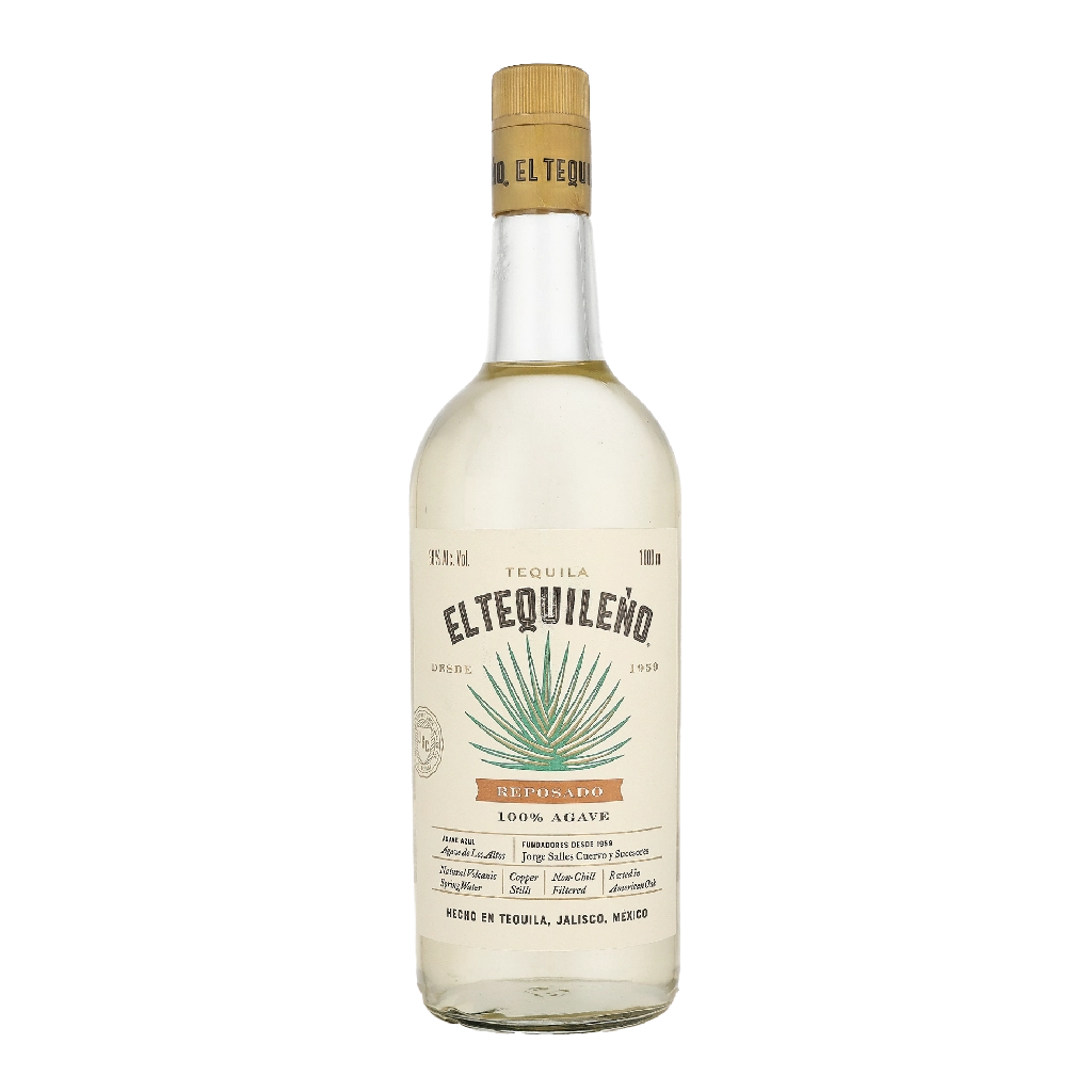 El Tequileno Reposado 1 liter Gold Tequila