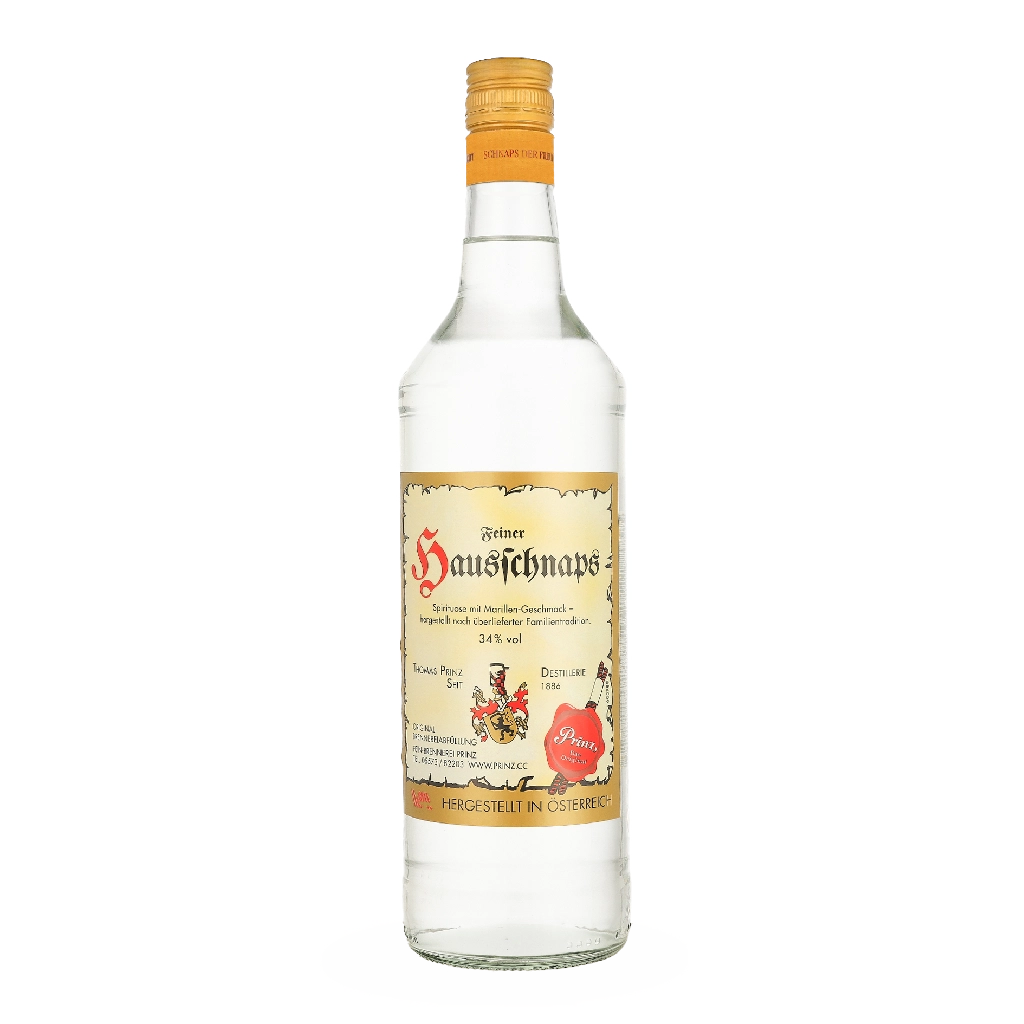 Prinz Hausschnaps Marille 1 liter Other Fruit Eaux de Vie