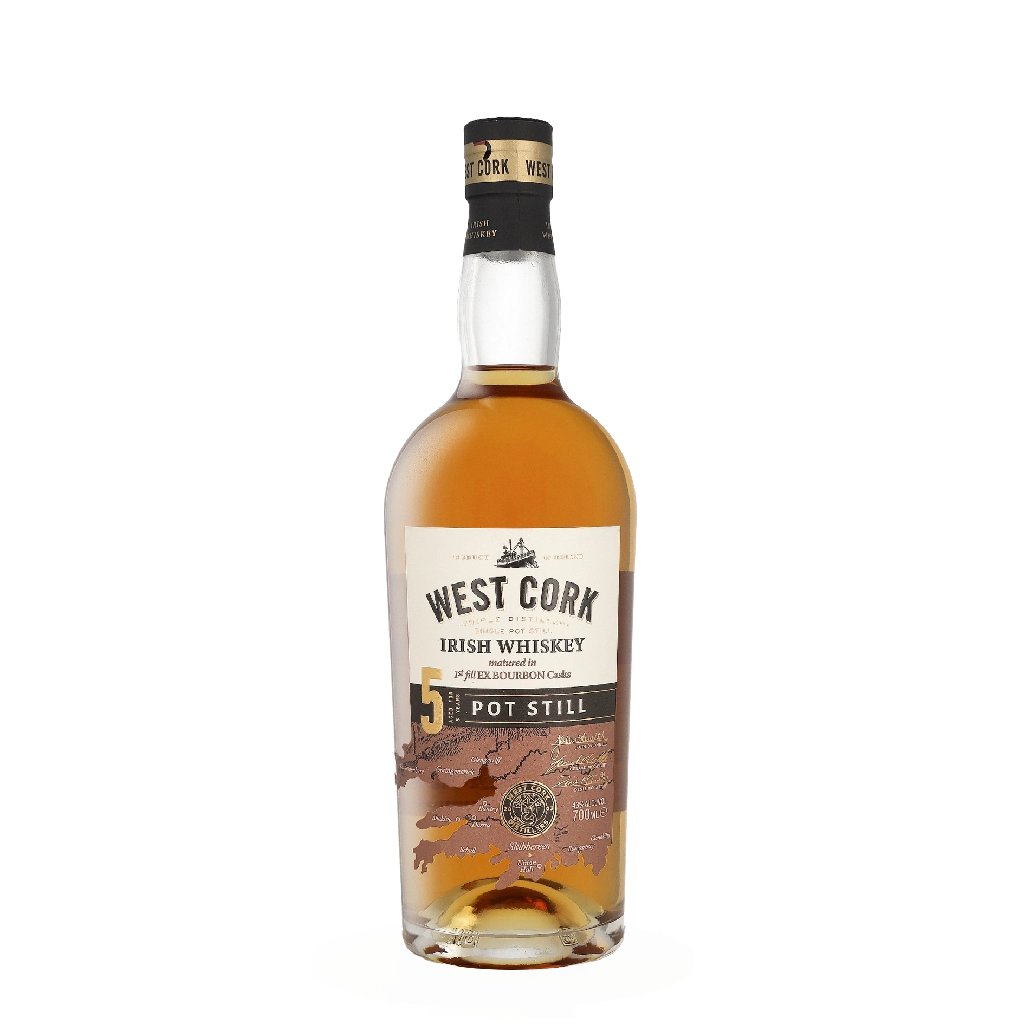 West Cork 5 Years Single Pot Still Irish Whiskey 0.70 liter Whisky