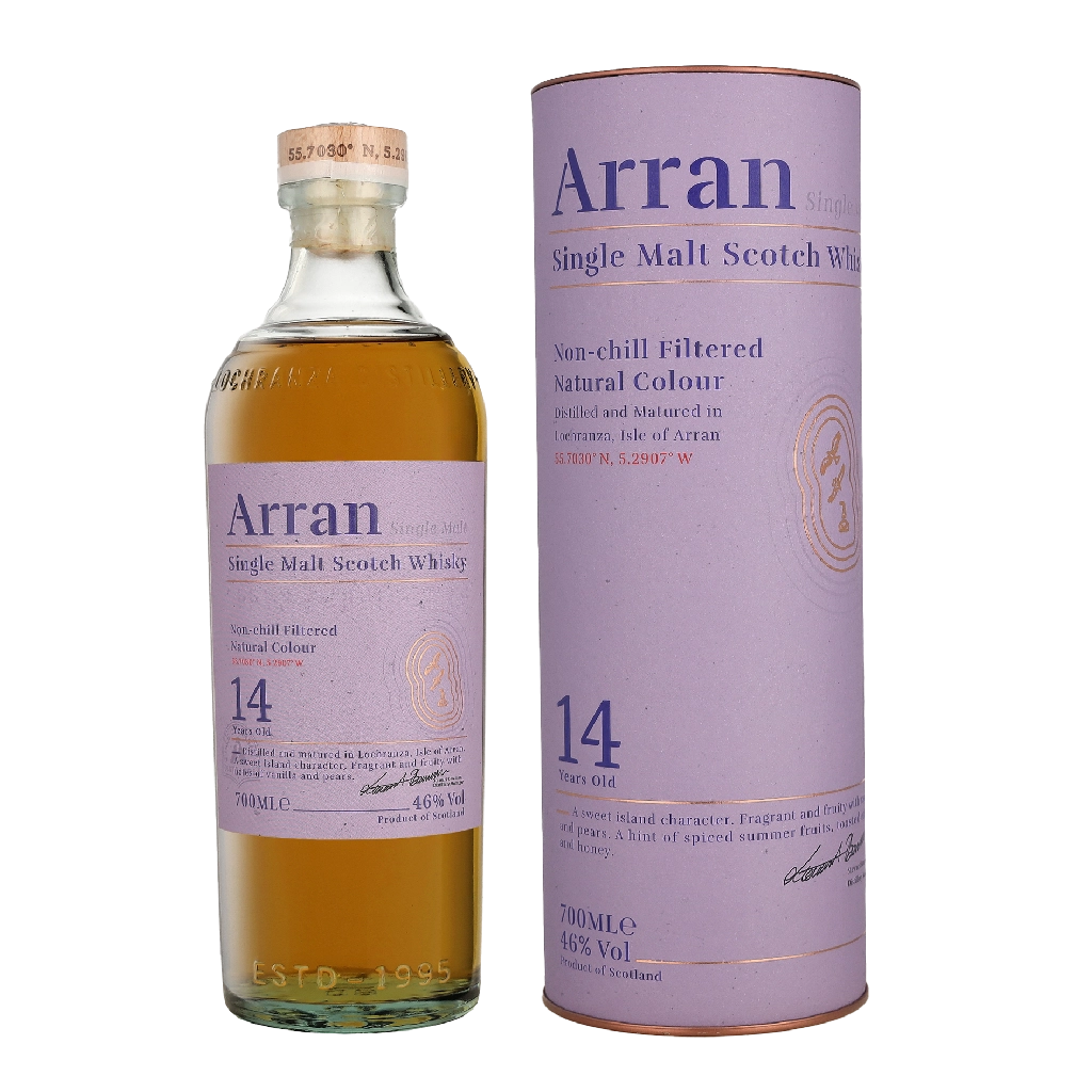 Arran 14 Years 0.70 liter Whisky Geschenkverpackung