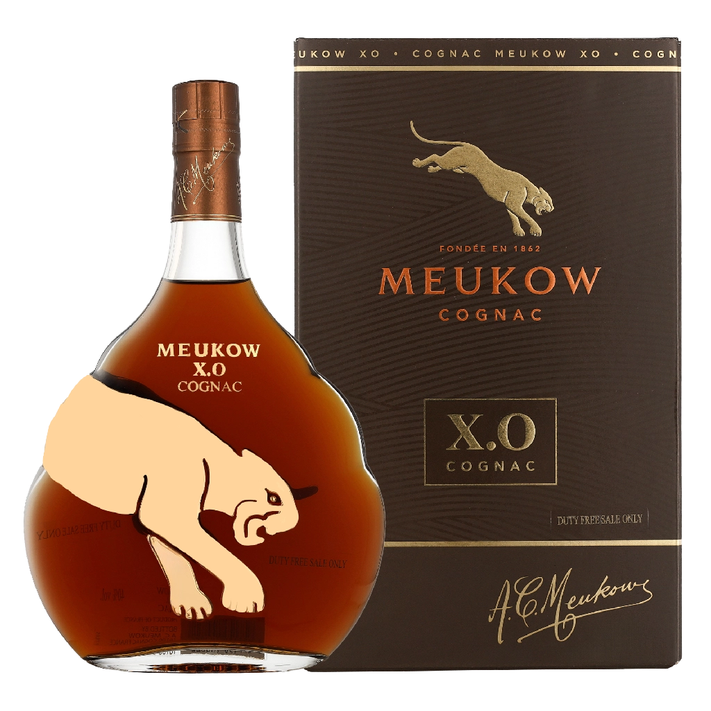Meukow XO 0.70 liter Geschenkverpackung