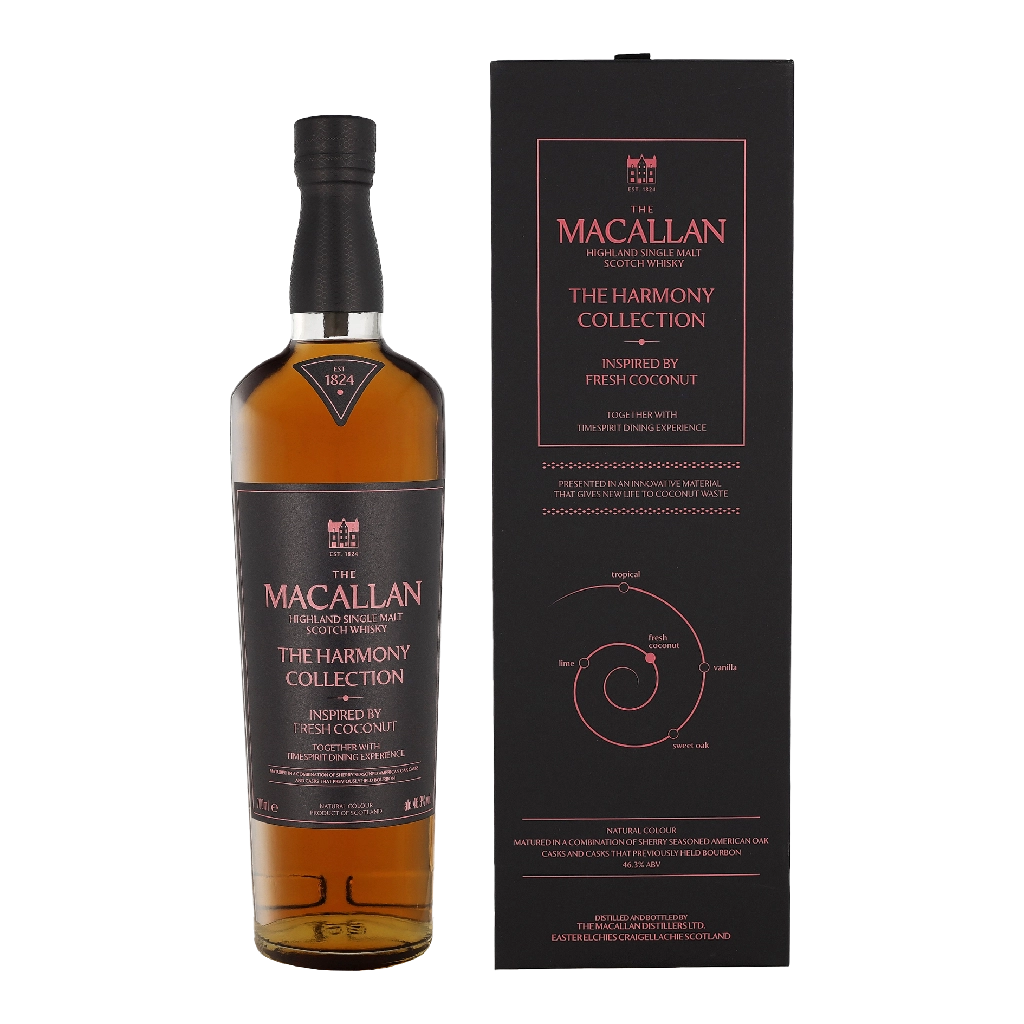 The Macallan The Harmony Collection Fresh Coconut 0.70 liter Whisky Geschenkverpackung