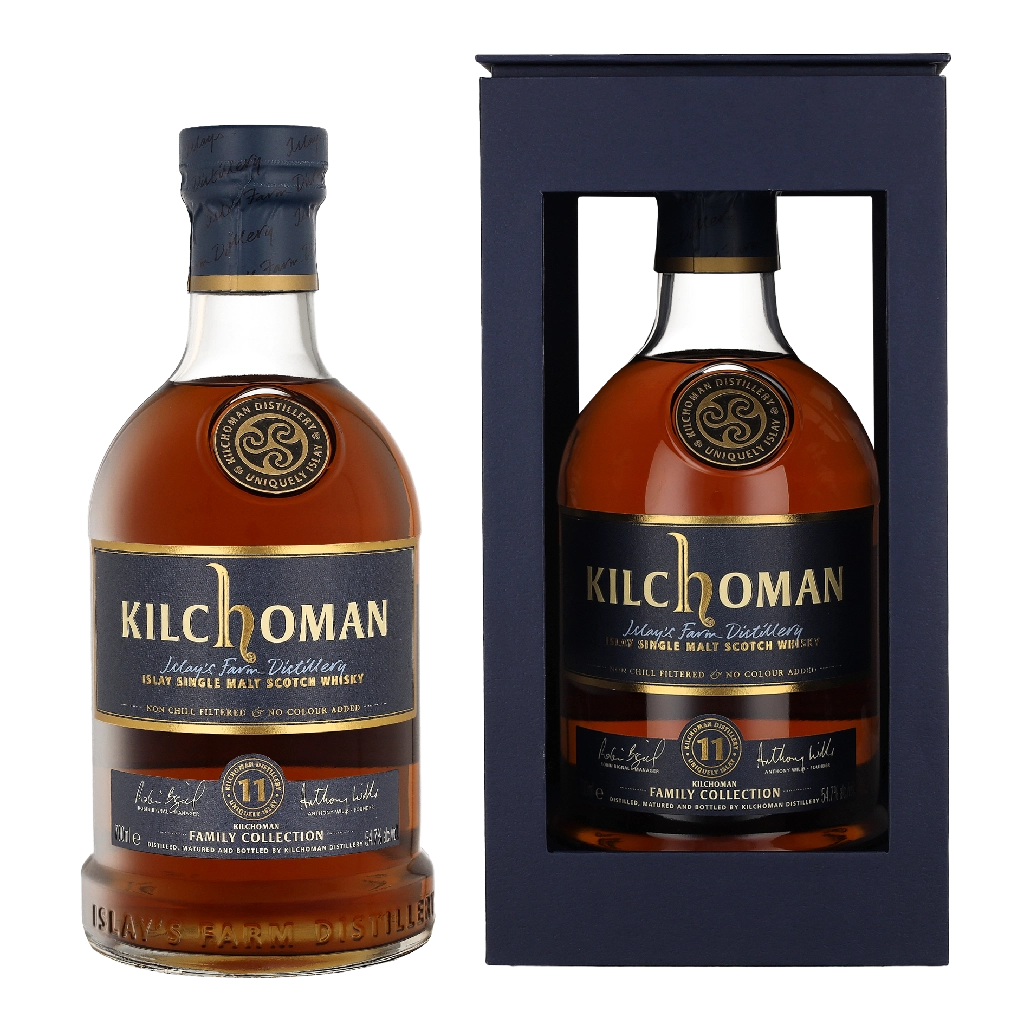 Kilchoman 11 Years Family Cask 0.70 liter Whisky Geschenkverpackung