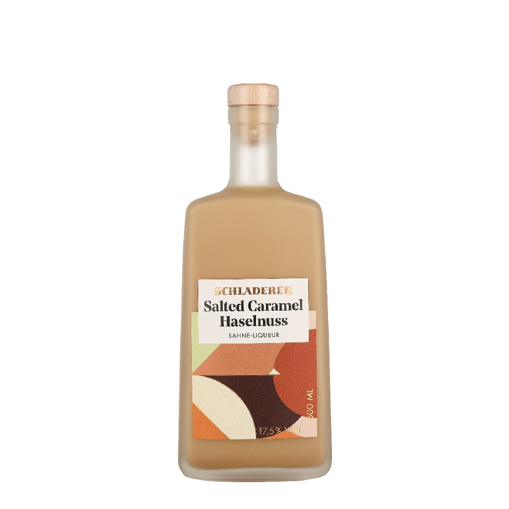 Schladerer Salted Caramel Haselnuss Sahne-Liqueur 0.50 liter Likör