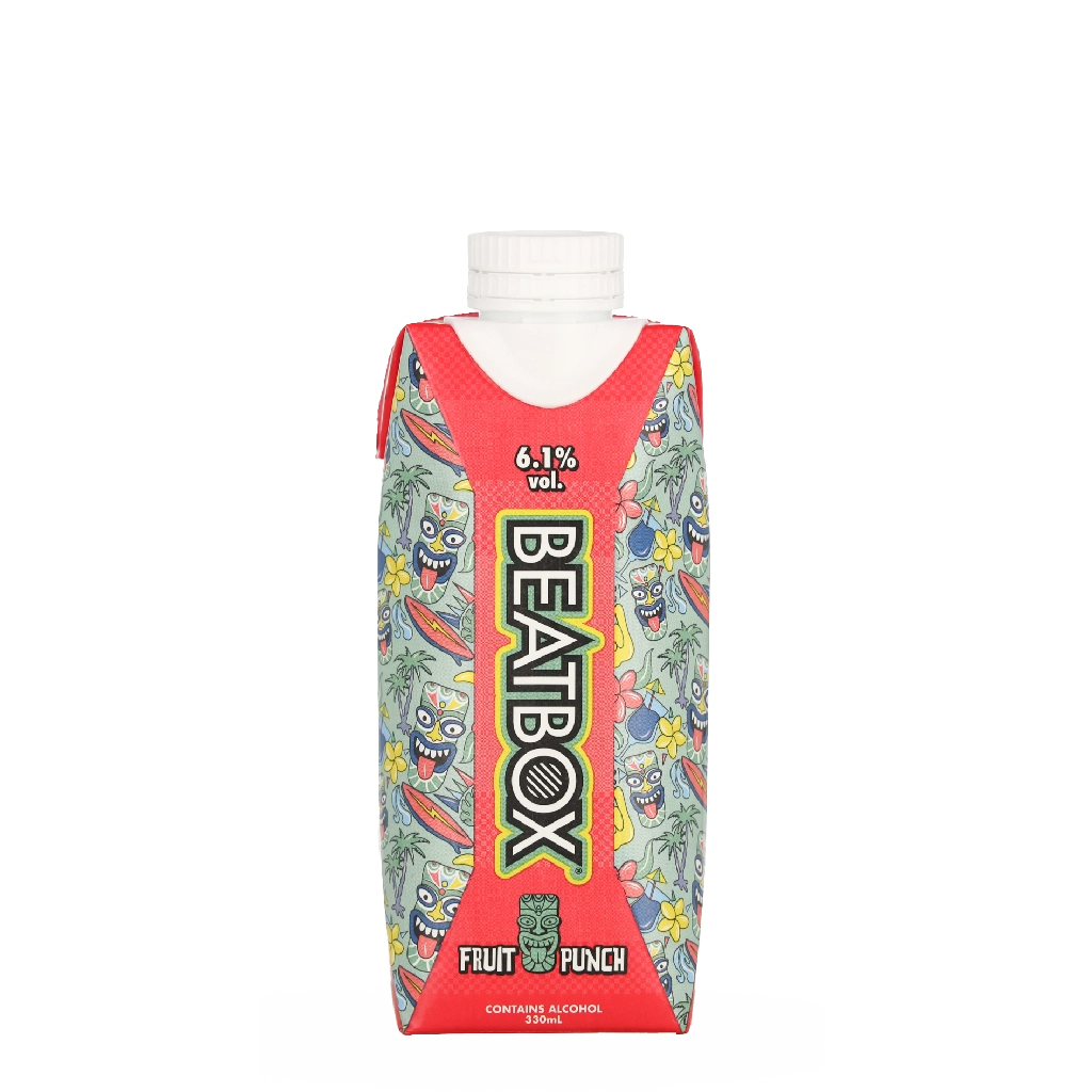 BeatBox Fruit Punch 0.33 Liter - Früchtepunsch Premix / Trinkfertig