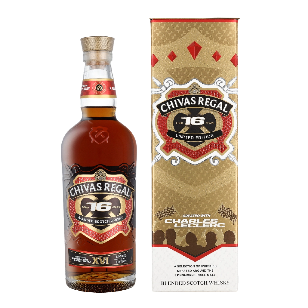 Chivas Regal 16 Years Charles Leclerc 0.70 liter Whisky Geschenkverpackung