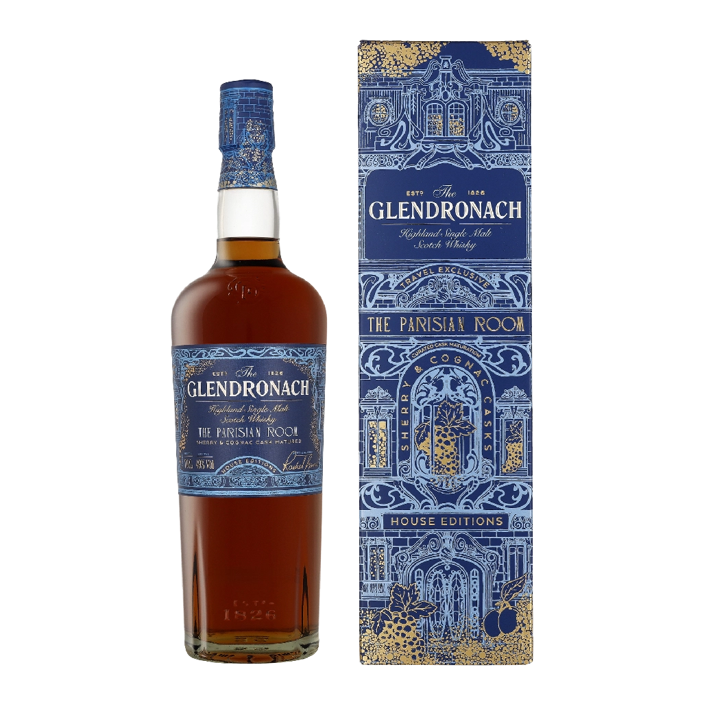 The Glendronach The Parisian Room 0.70 liter Whisky Geschenkverpackung