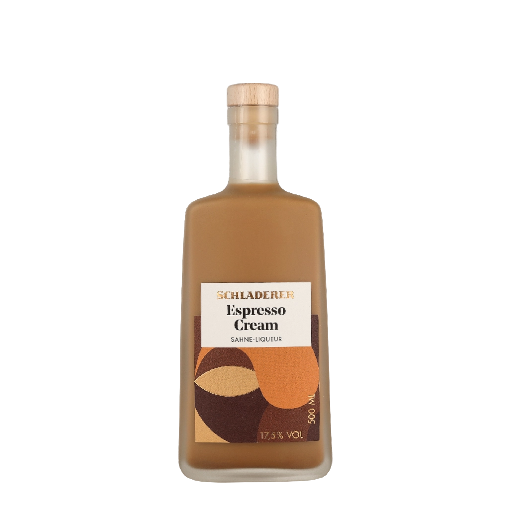 Schladerer Espresso Cream Sahne-Liqueur 0.50 Liter Likör