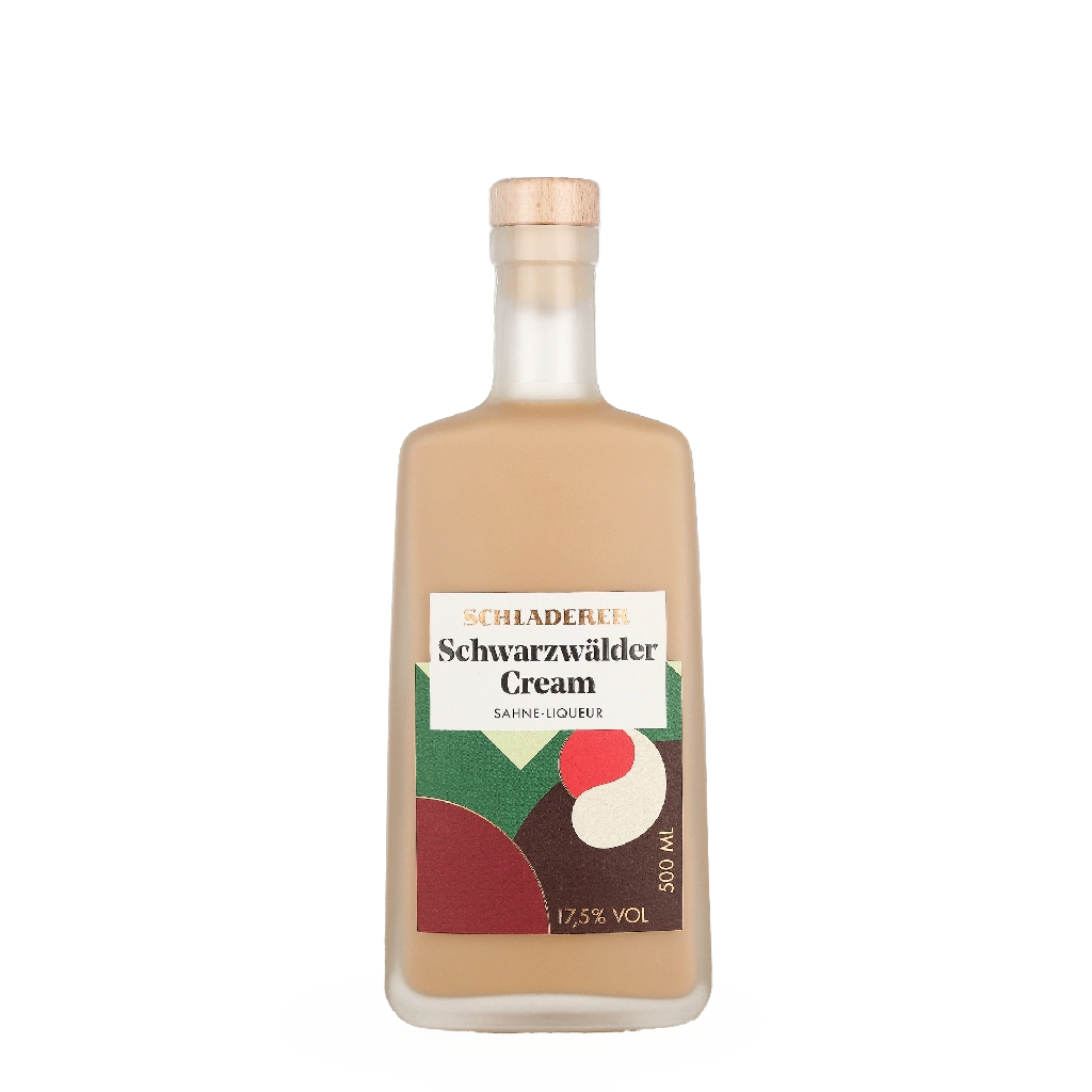 Schladerer Schwarzwälder Cream Sahne-Liqueur 0.50 liter Likör