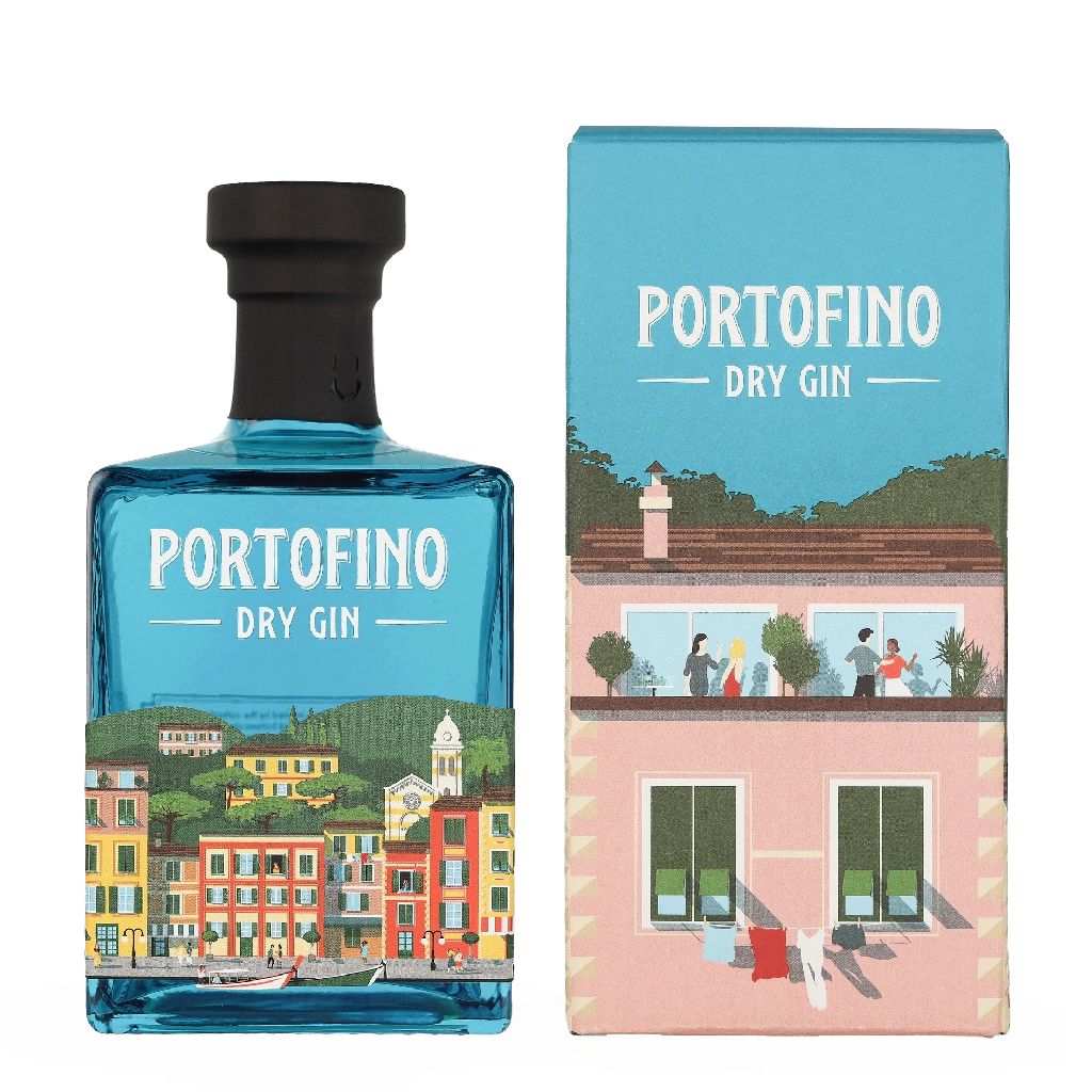 Portofino Dry Gin 0.50 liter Geschenkverpackung