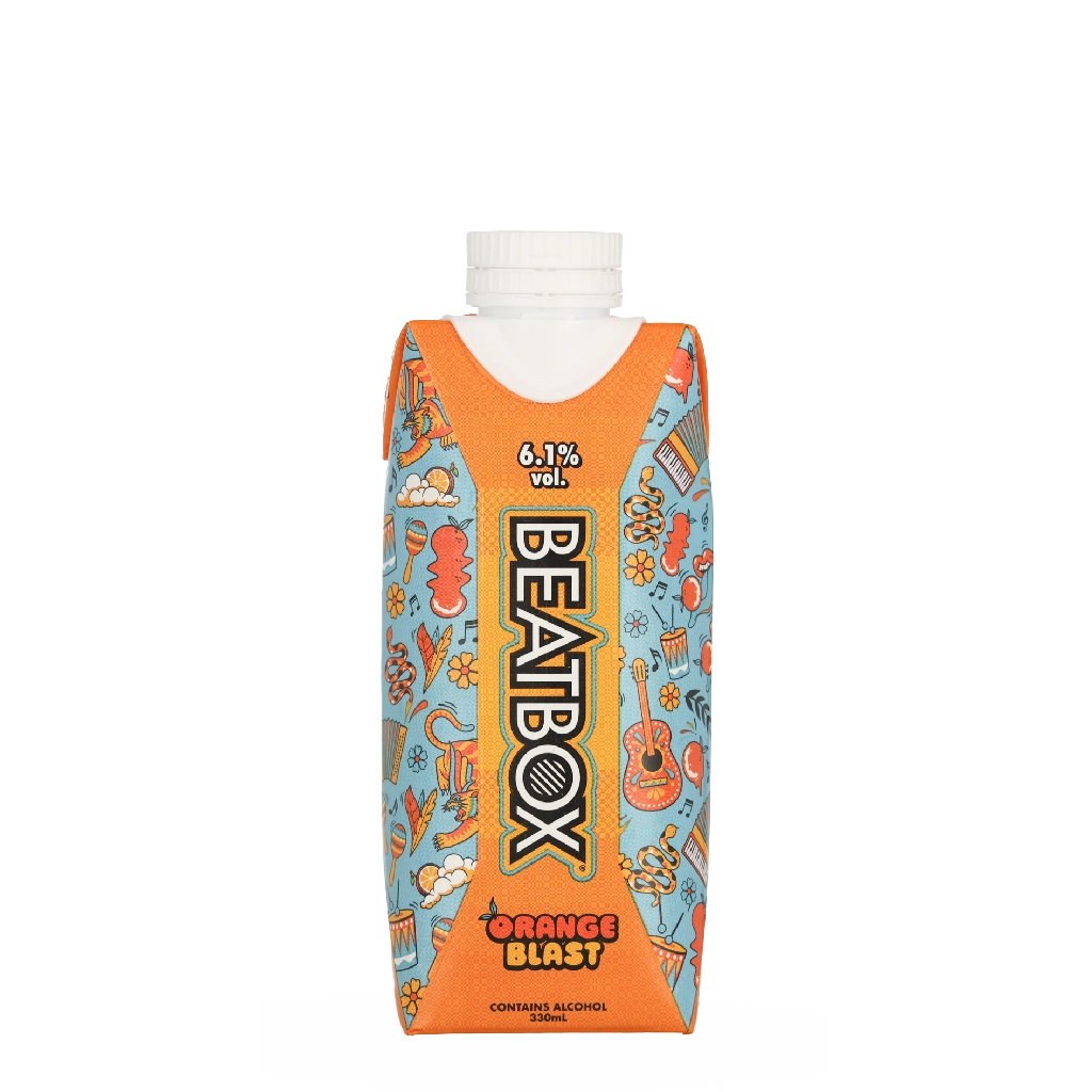 BeatBox Orange Blast 0.33 Liter Premix / Trinkfertig