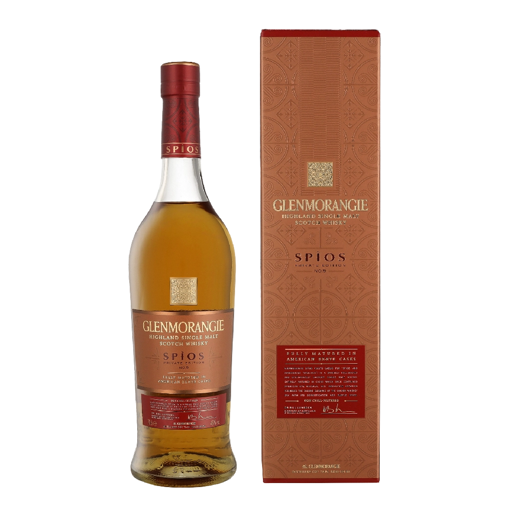 Glenmorangie Spios 0.70 liter Whisky Geschenkverpackung
