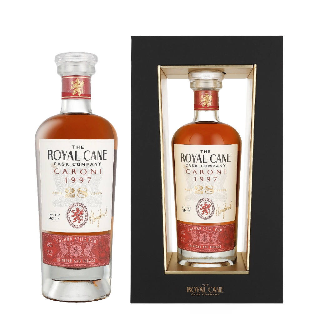 The Royal Cane Caroni 1997 0.50 Liter Rum Geschenkverpackung