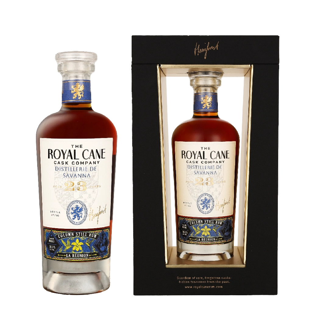 The Royal Cane 23 Years Savanna 2003 0.50 Liter Rum Geschenkverpackung