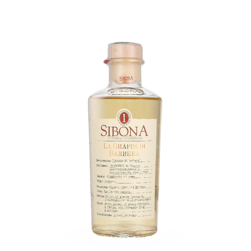 Sibona Grappa Di Barbera 50cl Brandy