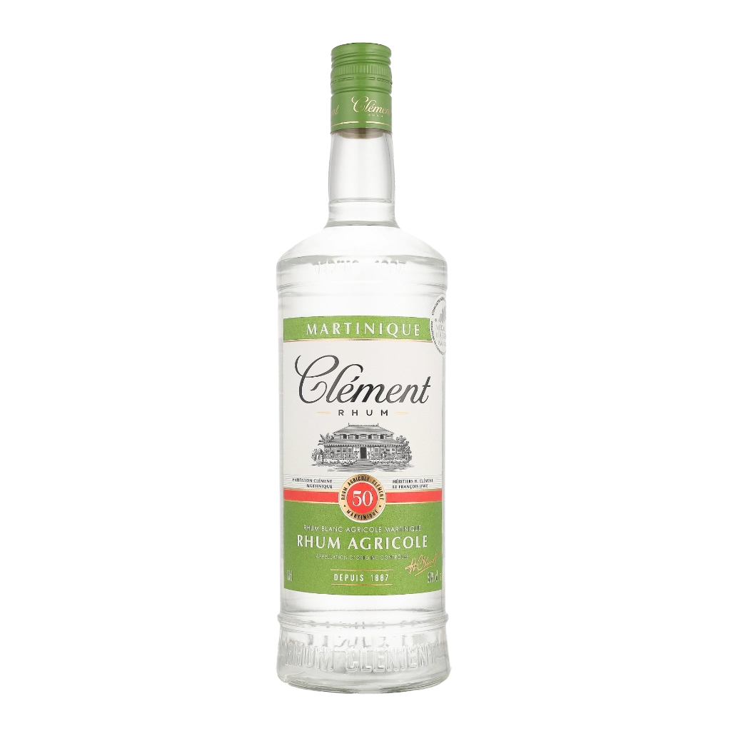 Clement Blanc 1ltr 50% Rum