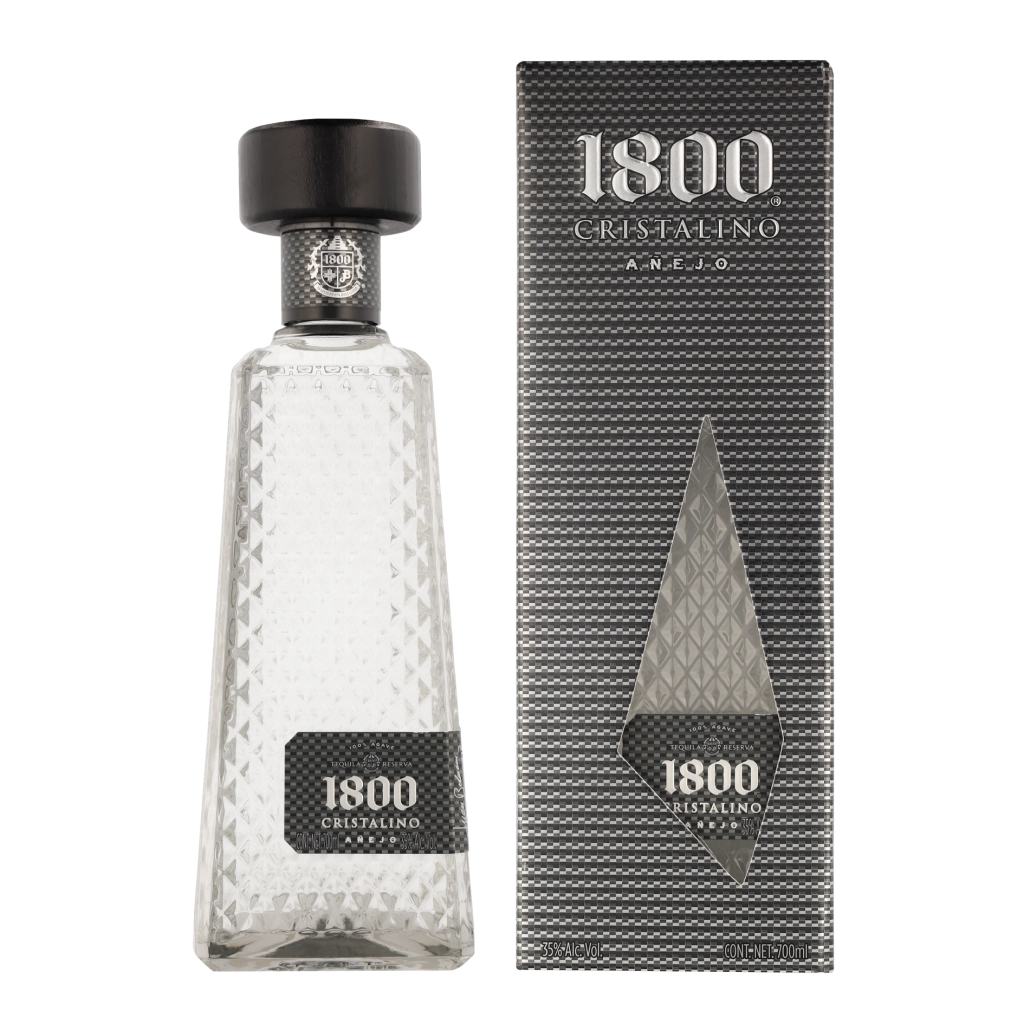 1800 Cristalino Anejo 70cl 35% Cristalino Tequila