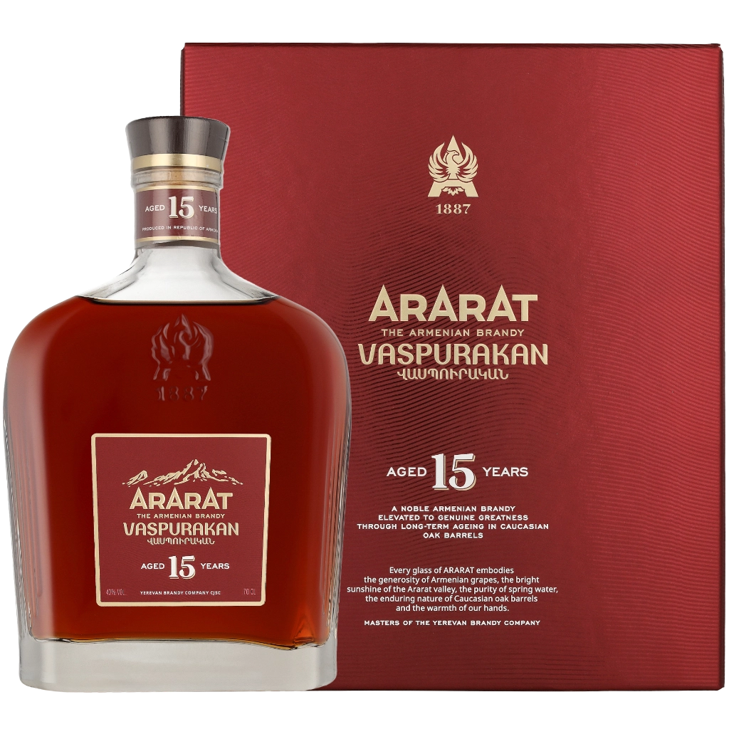 Ararat Brandy Vaspurakan 15 Years 70cl