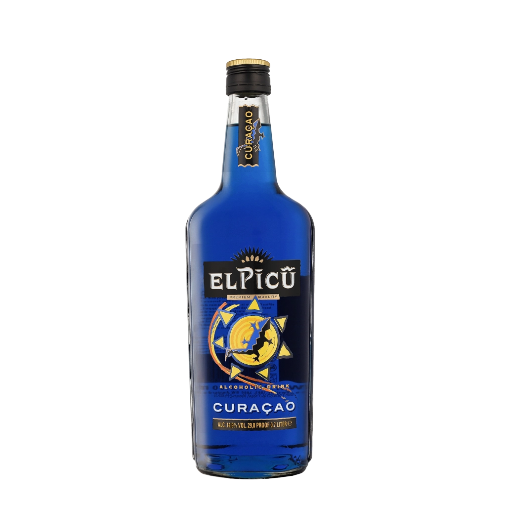 Elpicu Curacao Blue 0.70 liter Likör