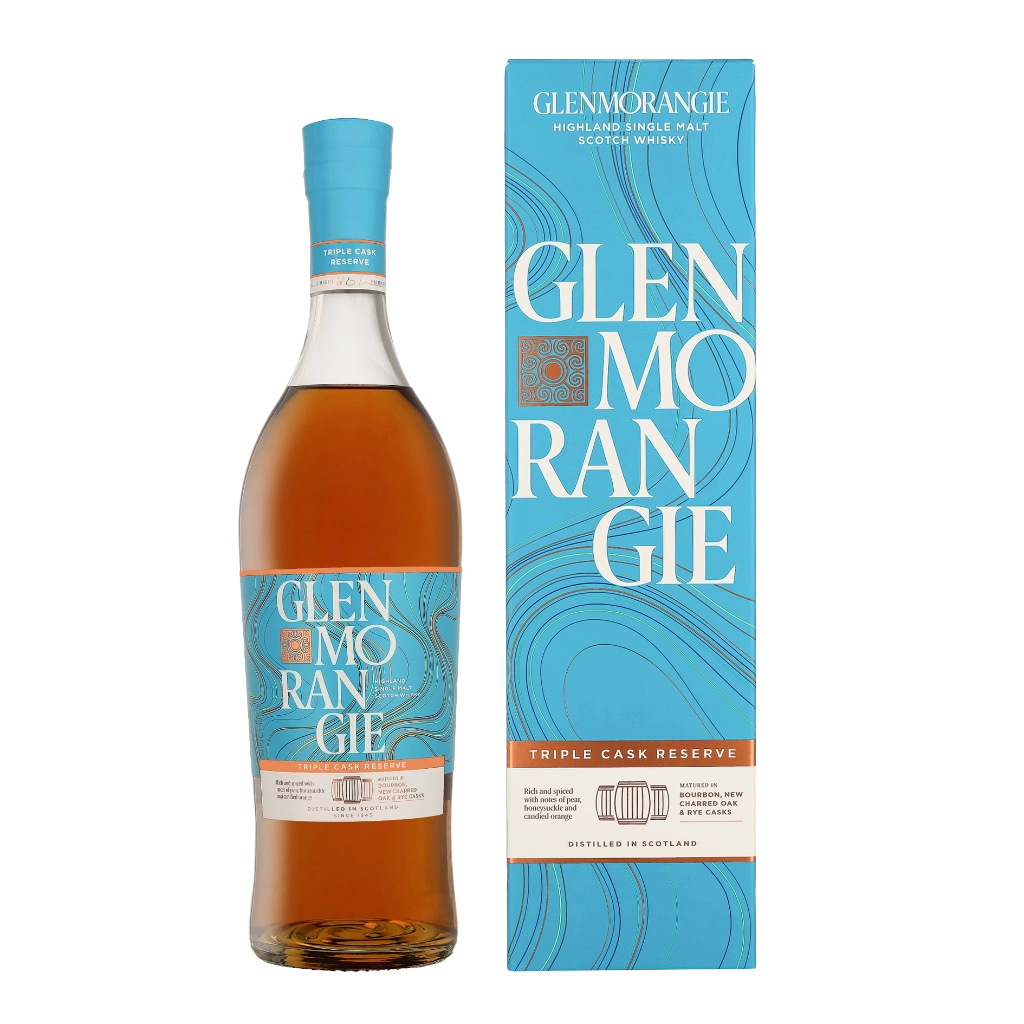 Glenmorangie Triple Cask Reserve 0.70 liter Whisky Geschenkverpackung
