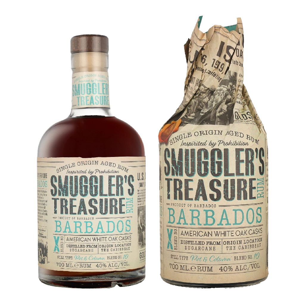 Smuggler's Treasure Barbados 0.70 liter Rum