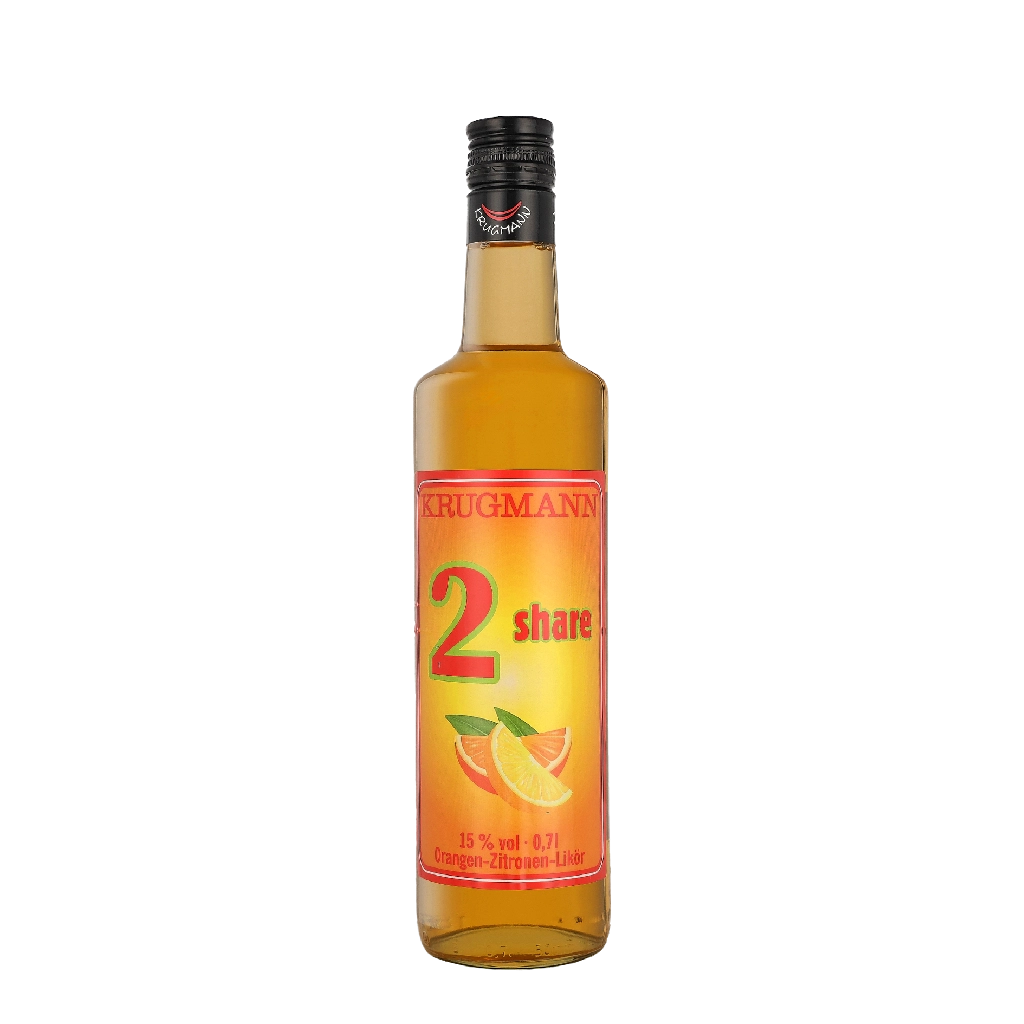 Krugmann 2 Share 0.70 liter Likör