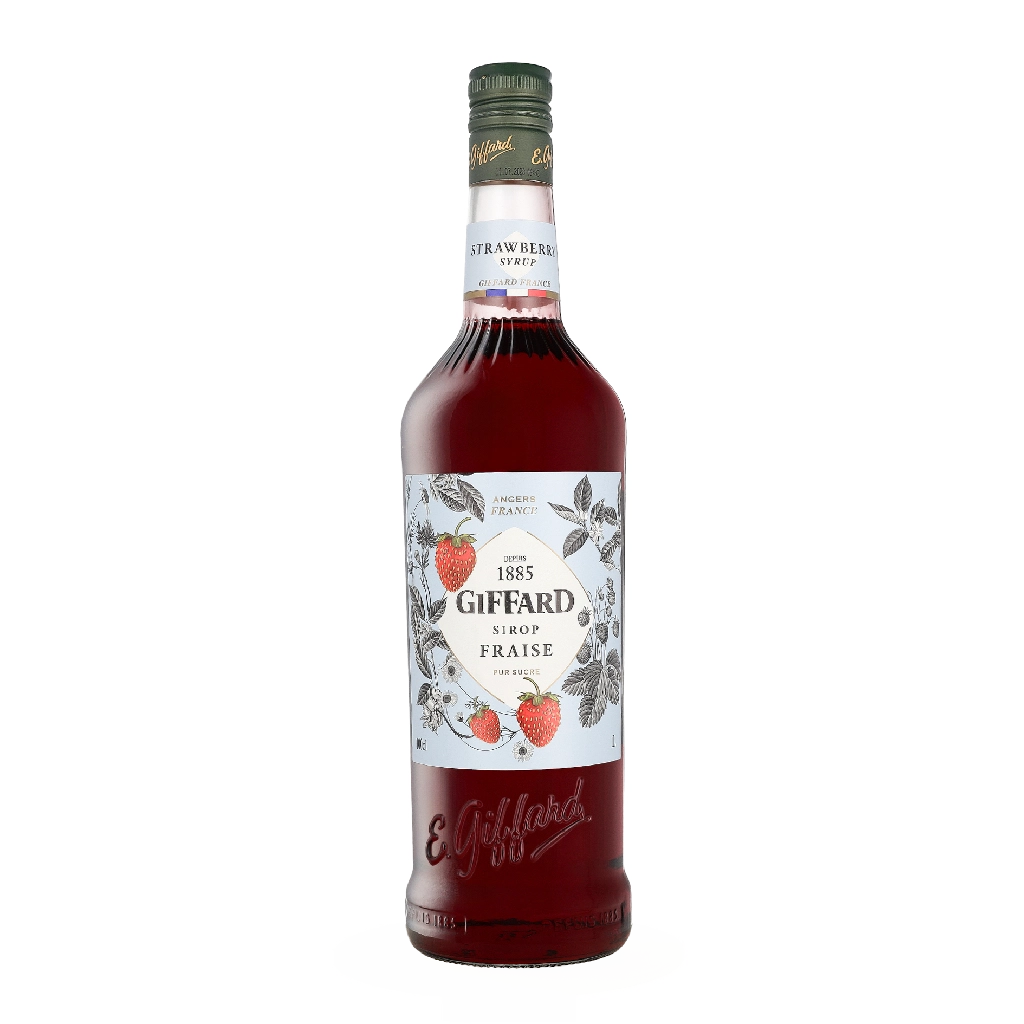 Giffard Sirop De Fraise 1 liter Juices & Syrups