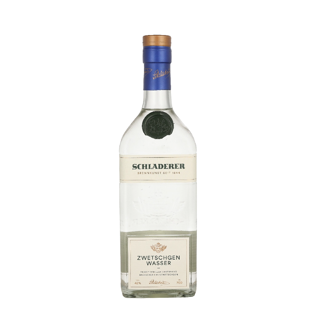 Schladerer Zwetschgenwasser 0.70 liter Other Fruit Eaux de Vie