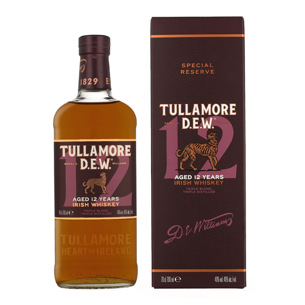 Tullamore Dew 12 Years 0.70 liter Whisky Geschenkverpackung